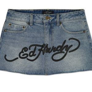 COPY - Ed hardy mini skirt